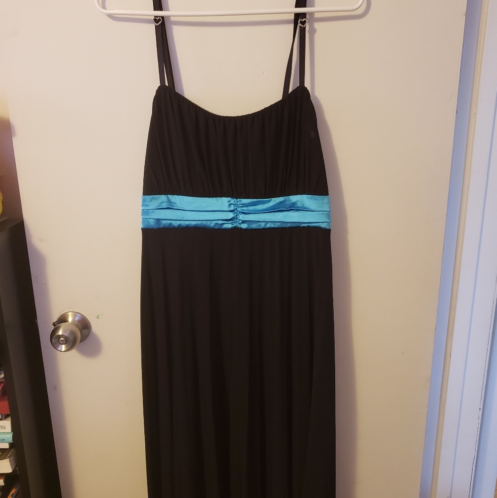 Black dress. Deb Brand